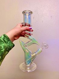 Daisy Glass Bong Hookahs Rookpijpen Downstem PERC BUBBLER Dik Glass Water Bongs Heady Dab Rigs met 14 mm Bowl