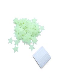 Glow in the Dark Stars Space Stellar Wall Decs Stickers for Kids Room 100pcSset Populaire1160223