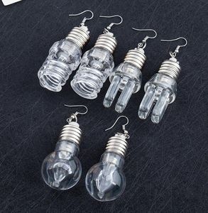 Glowing Light Up Ampoule Boucles d'oreilles Dangle Boucle d'oreille Dance Party Club Disco Ball Atmosphère accessoires