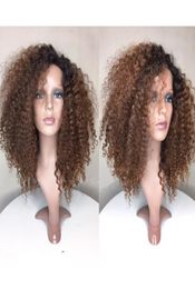 Wig avant en dentelle ombre