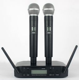 Micrófono inalámbrico vocal dinámico GLXD4 con el micrófono de mano de Karaoke Hand Mic alta calidad para el uso del hogar 8025715