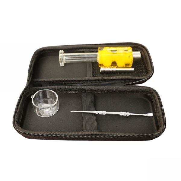 Kit de collection de nectar glycérine avec outil de dabber, bol et emballage