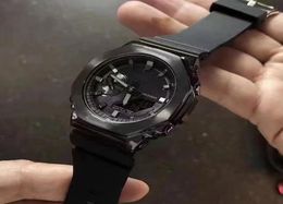 GM Digital Quartz 2100 Unisex Watch Original Shock Watch Full Full Full LED Ensambleable Ensamblea Oak Dial45033325