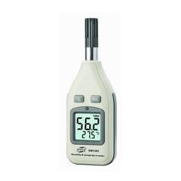 GM1362 Vochttemperatuurmeter Digitale LCD Display Thermo-hygrometer met LCD Backlilght-gegevens Houd