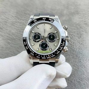 GMF GM Factory V3 Uhr mit Timerfunktion für Herren, mechanisches Uhrwerk 7750, Größe 40 mm, Keramikrahmen, Saphirglas, Schweizer Superleuchtkraft