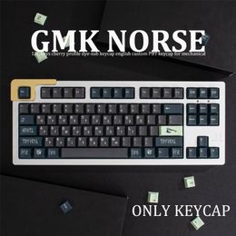 GMK Norse Grote set Cherry Profile PBT KeyCap English Custom Personality KeyCaps voor mechanisch toetsenbord 61/64/68/75/84/87/96/98