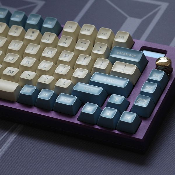 Gmk Pro Gk 68 Double Shot Keycap 170 touches Sa profil Englis H personnalité personnalisée Keycaps pour clavier mécanique 61/64/68/75