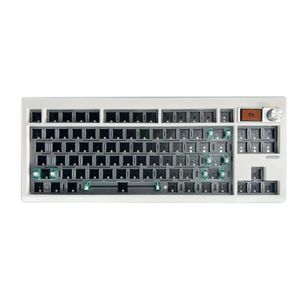 GMK87 Mechanische toetsenbordkit met display -scherm RGB -verlichte pakkingstructuur Gaming Swap -toetsenbord voor via aangepaste 240419