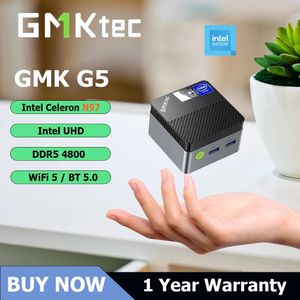 GMKTEC G5 GMK MINI PC Intel 12th N97 Windows 11 Pro Desktop DDR5 4800MT / S M.2 2242 SATA WIFI 5 BT5.0 Protable Computer Mini PC 240509