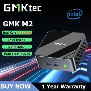 GMKTEC M2 Intel Core i7-11390h jeu Mini PC 4-Core 8-Thread 16/32 Go DDR4 512 Go / 1TB SSD PC Mini ordinateur Gaming PC 240509