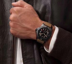 GMT 43mm automatisch horloge heren heren horloge GF topkwaliteit waterdichte Bezel Armband sapphire crystal casual orologio di lusso