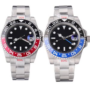 Reloj para hombre Reloj de lujo 8215 Movimiento Bisel Relojes para hombre Automático Mecánico Luminoso 40 mm 904L Zafiro Relojes de pulsera impermeables Montre impermeable personalizable