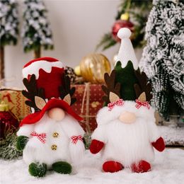 Gnome Christmas Decorations Plush elf Doll rendier Holiday Home Decor Bedankt Giving Day Gifts FY2443 SS1119