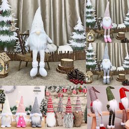 Gnome Christmas Gezichtsloze pop Merry Christmas Tree Pendant Decoraties voor Home Hanging Ornament Xmas Navidad Natal Nieuwjaar 2023