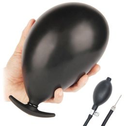 Sortez le plug anal gonflé en silicone Jouets sexuels anaux Masseur de prostate pour extension anale Dilatador Produit sexuel Anus Développez l'outil T200526672226