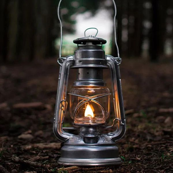 GO Camping en plein air tente lumières vieilles lampes à kérosène Vintage Camping lumières ambiantes portables et suspendues 240319