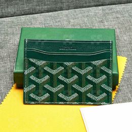 Go Yard porte-carte de crédit porte-carte concepteur porte-carte portefeuilles unisexe femmes hommes porte-monnaie portefeuille avec boîte clôture