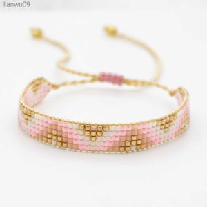 Go2boho Mode Etnische Loom Armbanden Sieraden Geometrische Patroon Verstelbare Miyuki Kralen Armbanden voor Vrouwen L230704
