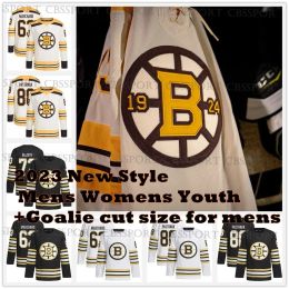 Goalie Cut Boston Brad Marchand Bruins 100e Centennial Jersey Linus Ullmark Patrice Bergeron Jeremy Swayman David Pastrnak Milan Lucic Jake