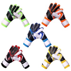 Doelman Glove Soccer Sterke griphandschoenen met vingerbescherming niet -slip latex beschermend voor volwassen druppel 240318