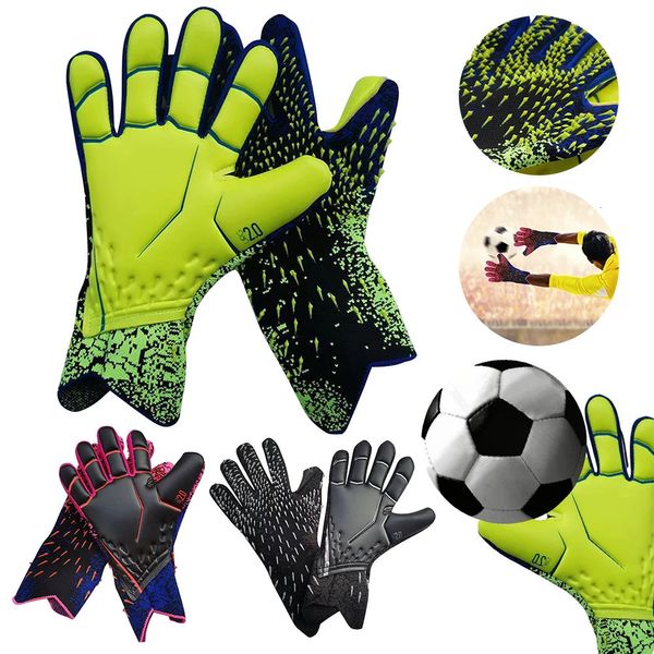 Le gardien de but gants de l'adhérence forte pour le gardien de gardien de foot