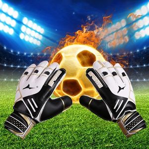 Guardero Gloves Fútbol de guantes de fútbol de portero fuerte con soporte para el dedo 3 Tamaño Opcional 240318