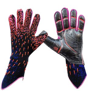 Portero Portero Guantes de fútbol Guantes de agarre fuerte con protección para los dedos Guantes de portero de fútbol con látex protector antideslizante 220601