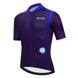 Gobikeful Raphaful Cycling Jersey Blue Maillot Bike Shirt Openbaar Jerseys Hoge kwaliteit Tricota Mountain Bicycle Clothing 240416