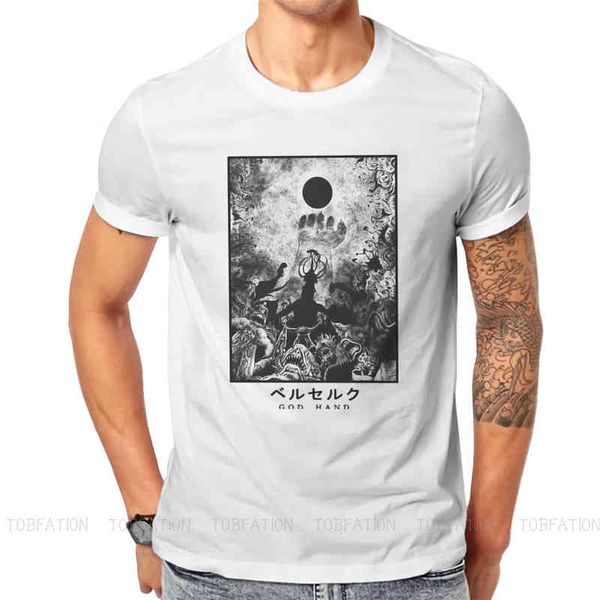 T-shirt Unique avec la main de Dieu, Berserk Guts Griffith Behelit Manga, t-shirt graphique créatif de qualité supérieure, Ofertas G1222