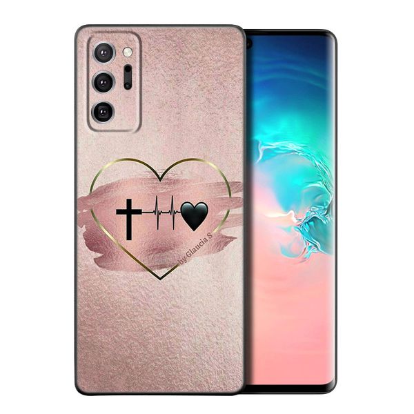 Dieu Jésus Pray Case de téléphone pour Samsung Note 10 Lite 20 Ultra M30 M31 S M11 M12 M21 M22 M23 M32 M33 M52 M53 J2 Pro J4 J6 + J8 2018