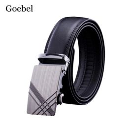Goebel Man Pu Leather Belts Fashion Alloy Automatische Buckle Business Male riemen Solid Color Practical Men Black Belts63760387384335