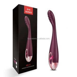 Goflying Rechargeable Silicone réchauffement Masseur G-Spot Wholesale G Spot Sexy Finger Vibrateur avec chaleur