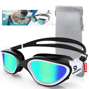 goggles Lunettes de natation pour adultes Lunettes de natation polarisées pour anti-buée/pas de fuite/vision large claire/protection UV/piscine professionnelle eau libre 230215