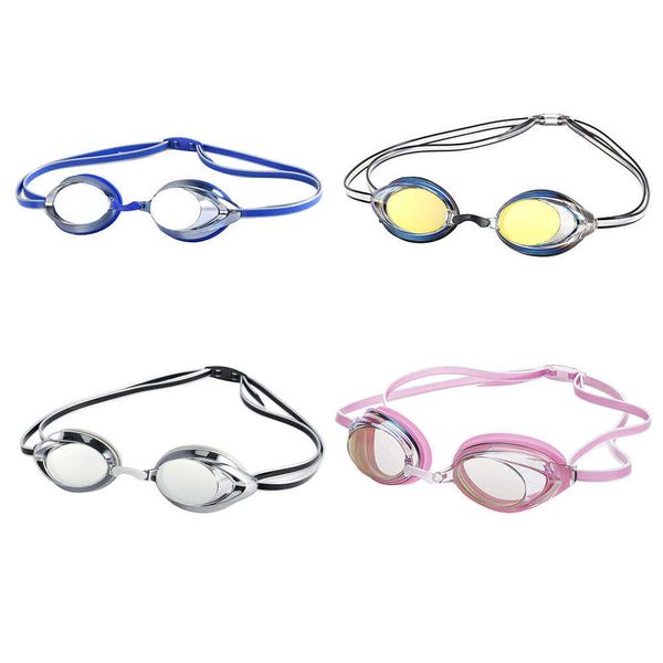 Gafas de natación antiniebla Gafas de natación Protección UV Gafas de natación selladas elásticas Silicona impermeable A prueba de golpes Seguro para deportes profesionales P230408