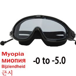 Gafas Clear Natación Miopía Gafas Máscara Anti Niebla Opitical Transparant Google 231017