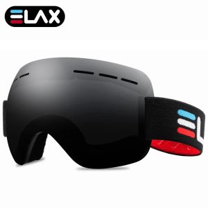 Goggles ELAX GLOEDNIEUWE Outdoor Sport Skibril Ski Masker Skiën Bril Sneeuw Snowboard Googles Mannen Vrouwen Sneeuwscooter Brillen