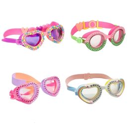 goggles Lunettes de natation pour enfants avec lentille anti-buée et protection UV sans fuite lunettes de natation à sangle flexible pour lunettes pour enfants 231017