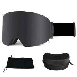 LOCLE EOTG – masque de Snowboard pour hommes et femmes, lunettes de Ski antibuée cylindrique UV400 pour moto et motoneige pour adultes