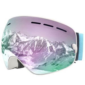 Goggles Maxjuli Ski -bril verwisselbare lens Premium sneeuwbrils snowboardbril voor mannen en vrouwen ski -item