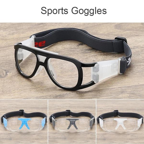 Goggles Men Women Sports Goggles Cadre d'arc à la mode pour le cyclisme de basket-ball Soceer Fitness Running Football Lunes Antidrop Eyewear