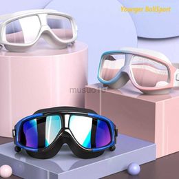 Goggles Bijziendheid Zwembril Professionele Sile Gear Duikbril Volwassenen Anti-condens UV Waterdicht Zwemmen/Duiken Mannen Vrouwen Goggles HKD230725