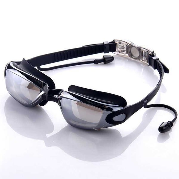 Lunettes Pratiques Hommes Femmes Lunettes De Natation Multifonction Anti Brouillard / UV Sile Lunettes Étanches Sports Nautiques Fournitures L221028