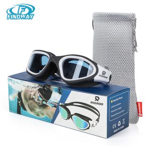 Lunettes de protection professionnel adulte anti-buée UV Protection lentille hommes femmes lunettes de natation étanche réglable silicone lunettes de natation dans la piscine 230518