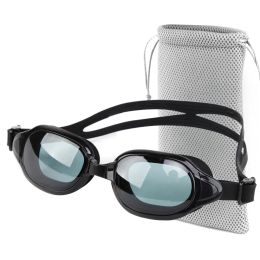 Goggles Profesional para adultos antifog UV Protección UV Lente de natación gafas impermeables de silicona ajustable gafas para natación mujer en la piscina