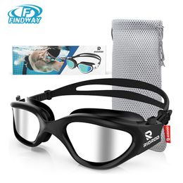 Gafas profesionales antivaho protección UV lente adulto natación impermeable ajustable silicona natación gafas equipo de natación 230413