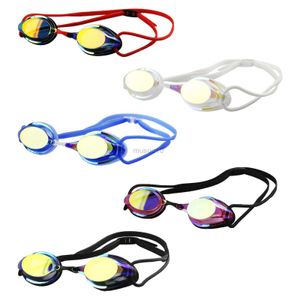 Gafas Competición profesional Gafas de natación Recubrimiento antivaho Impermeable Protección UV Gel de sílice Gafas de buceo Gafas de carreras HKD230725