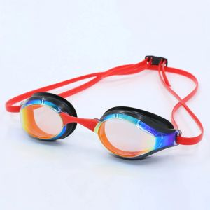 Goggles professionele silicagel duikglazen racen bril bril Pating waterdichte antifog zwemglazen concurrentie zwembril