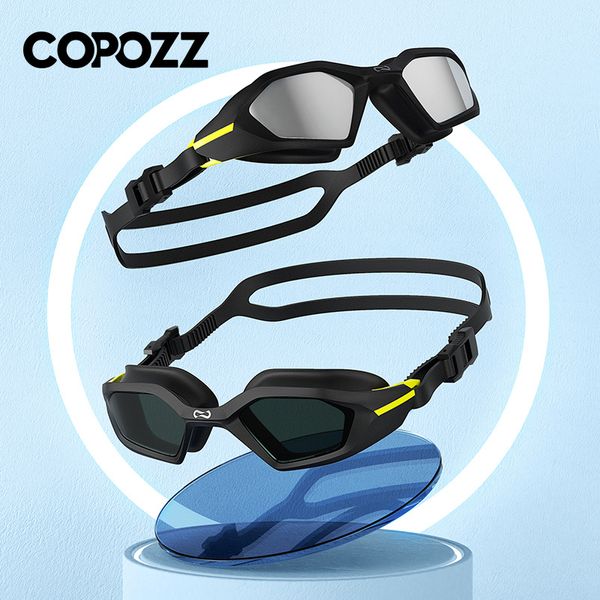 Gafas de natación profesional Vistex importado antivaho impermeable protección UV gel de sílice gafas de buceo gafas de competición 230418