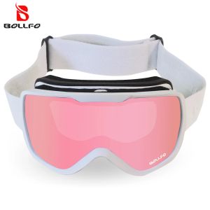Goggles Ski Goggles Masque de ski de motoneige pour hommes Femmes Antifog Double Lens Winter Snowmobile Skiing UV400 Snowboard Accessoires