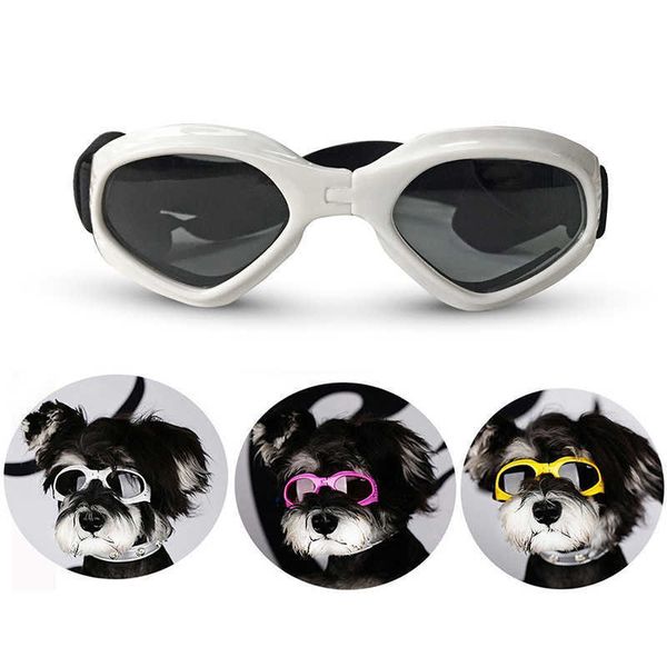 Gafas de sol para perros pequeños, gafas de sol para perros pequeños, protección UV, resistentes al viento, impermeables, plegables